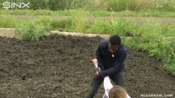 Muddy Mixed Wrestling For Arguing Couple - Cam 1 Screencap 30 on www.sinx.com