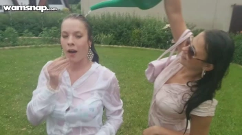 Water The Flowers, Then The Eurobabes! Screencap 22 on www.sinx.com