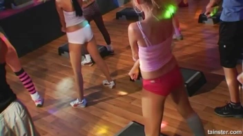 Workout Orgy Part 1 - Main Edit Screencap 20 on www.sinx.com