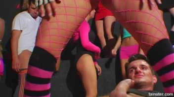 Workout Orgy Part 1 - Main Edit Screencap 44 on www.sinx.com