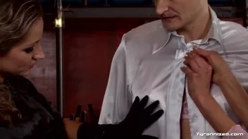 Public Femdom Fun Screencap 32 on www.sinx.com