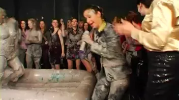 Slipping and Slapping In The Wrestling Pit Screencap 86 on www.sinx.com