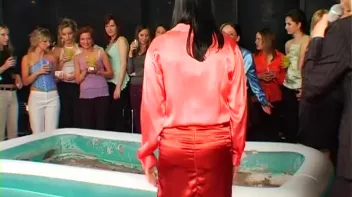 Slipping and Slapping In The Wrestling Pit Screencap 9 on www.sinx.com