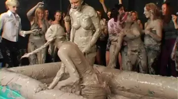 Slipping and Slapping In The Wrestling Pit Screencap 98 on www.sinx.com