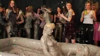 Slipping and Slapping In The Wrestling Pit Screencap 99 on www.sinx.com