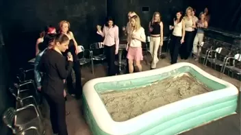 Slipping and Slapping In The Wrestling Pit Screencap 1 on www.sinx.com