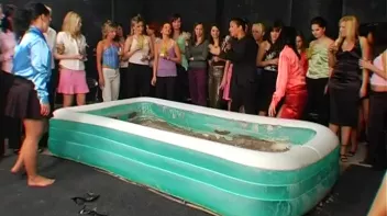 Slipping and Slapping In The Wrestling Pit Screencap 12 on www.sinx.com