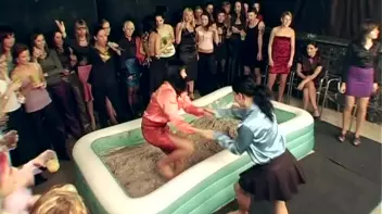 Slipping and Slapping In The Wrestling Pit Screencap 13 on www.sinx.com