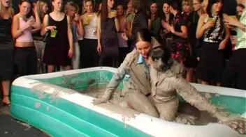 Slipping and Slapping In The Wrestling Pit Screencap 16 on www.sinx.com