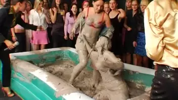 Slipping and Slapping In The Wrestling Pit Screencap 21 on www.sinx.com