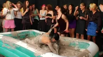 Slipping and Slapping In The Wrestling Pit Screencap 31 on www.sinx.com