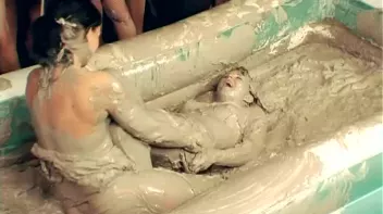 Slipping and Slapping In The Wrestling Pit Screencap 32 on www.sinx.com