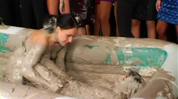 Slipping and Slapping In The Wrestling Pit Screencap 34 on www.sinx.com