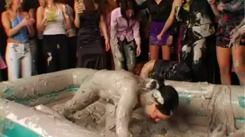 Slipping and Slapping In The Wrestling Pit Screencap 49 on www.sinx.com