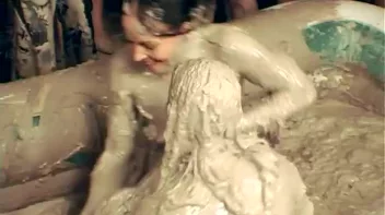 Slipping and Slapping In The Wrestling Pit Screencap 51 on www.sinx.com