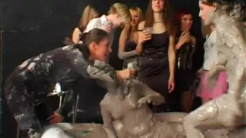 Slipping and Slapping In The Wrestling Pit Screencap 59 on www.sinx.com