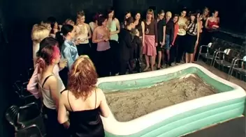 Slipping and Slapping In The Wrestling Pit Screencap 6 on www.sinx.com