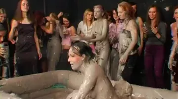 Slipping and Slapping In The Wrestling Pit Screencap 65 on www.sinx.com