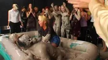 Slipping and Slapping In The Wrestling Pit Screencap 69 on www.sinx.com