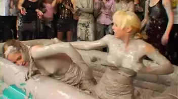 Slipping and Slapping In The Wrestling Pit Screencap 75 on www.sinx.com