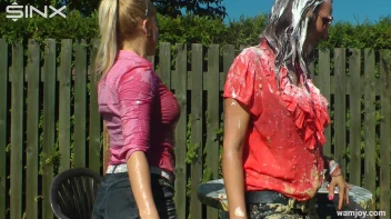 Extreme WAM Games Leave Hot Girls Covered Screencap 24 on www.sinx.com