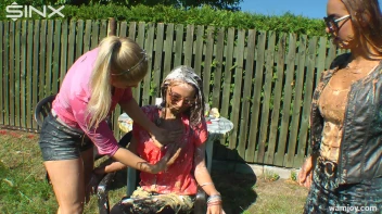 Extreme WAM Games Leave Hot Girls Covered Screencap 26 on www.sinx.com