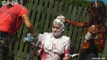 Extreme WAM Games Leave Hot Girls Covered Screencap 60 on www.sinx.com