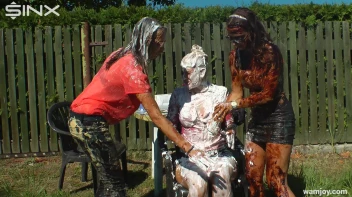 Extreme WAM Games Leave Hot Girls Covered Screencap 62 on www.sinx.com