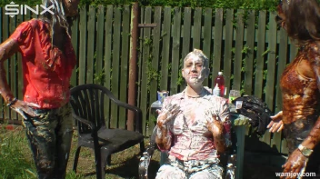 Extreme WAM Games Leave Hot Girls Covered Screencap 64 on www.sinx.com