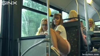 Anal Fingering Friends Digging In On The Bus Screencap 10 on www.sinx.com