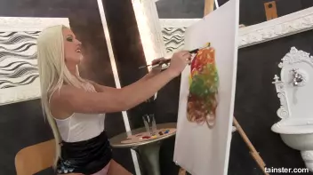 Slimy painting masterpiece Screencap 39 on www.sinx.com