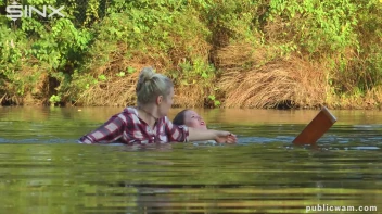 Boating Babes End Up Wet And Messy - Cam 2 Screencap 15 on www.sinx.com