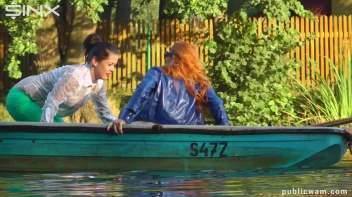 Boating Babes End Up Wet And Messy - Cam 2 Screencap 19 on www.sinx.com