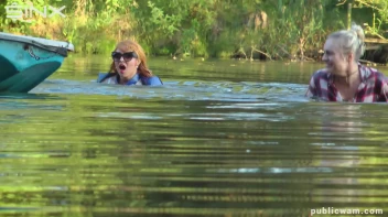 Boating Babes End Up Wet And Messy - Cam 2 Screencap 22 on www.sinx.com