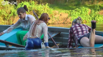 Boating Babes End Up Wet And Messy - Cam 2 Screencap 54 on www.sinx.com