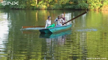 Boating Babes End Up Wet And Messy - Cam 2 Screencap 63 on www.sinx.com