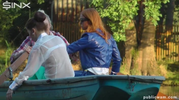 Boating Babes End Up Wet And Messy - Cam 2 Screencap 8 on www.sinx.com