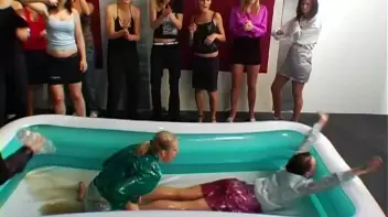 Slide On In To The Oil, Ladies Screencap 10 on www.sinx.com