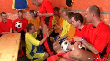 GGC 33 Behind The Locker Room Door Part 1 Screencap 9 on www.sinx.com