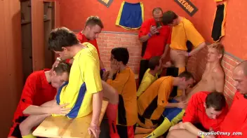 GGC 33 Behind The Locker Room Door Part 1 Screencap 23 on www.sinx.com