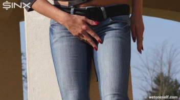 MILF Pisses Herself On The Porch Screencap 21 on www.sinx.com