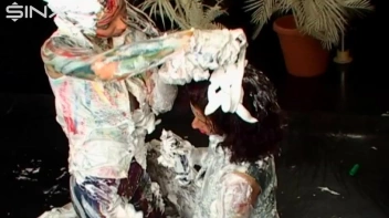 Playful Clothed Babes Get Wet And Messy Screencap 86 on www.sinx.com