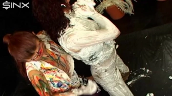 Playful Clothed Babes Get Wet And Messy Screencap 77 on www.sinx.com