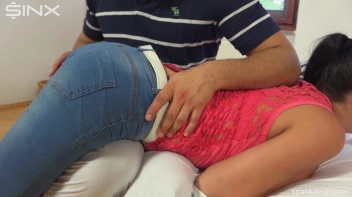 Sexy Maid Caught Slacking Gets Spanked Screencap 18 on www.sinx.com