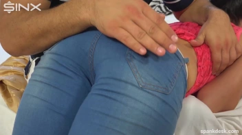 Sexy Maid Caught Slacking Gets Spanked Screencap 20 on www.sinx.com