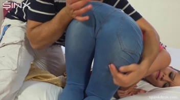 Sexy Maid Caught Slacking Gets Spanked Screencap 33 on www.sinx.com