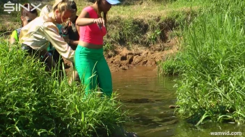 Soaking wet catfight with stuck up blondes Screencap 12 on www.sinx.com