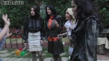 A Lesbian Masterpiece - "Rumble In The Dirt" - It's A Party Of 5: Just A Fine Mess With Pussy & Ass ... Dirty Divas ... Screencap 57 on www.sinx.com