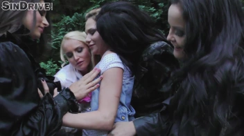 A Lesbian Masterpiece - "Rumble In The Dirt" - It's A Party Of 5: Just A Fine Mess With Pussy & Ass ... Dirty Divas ... Screencap 63 on www.sinx.com