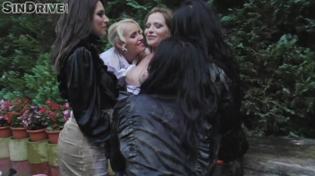 A Lesbian Masterpiece - "Rumble In The Dirt" - It's A Party Of 5: Just A Fine Mess With Pussy & Ass ... Dirty Divas ... Screencap 66 on www.sinx.com